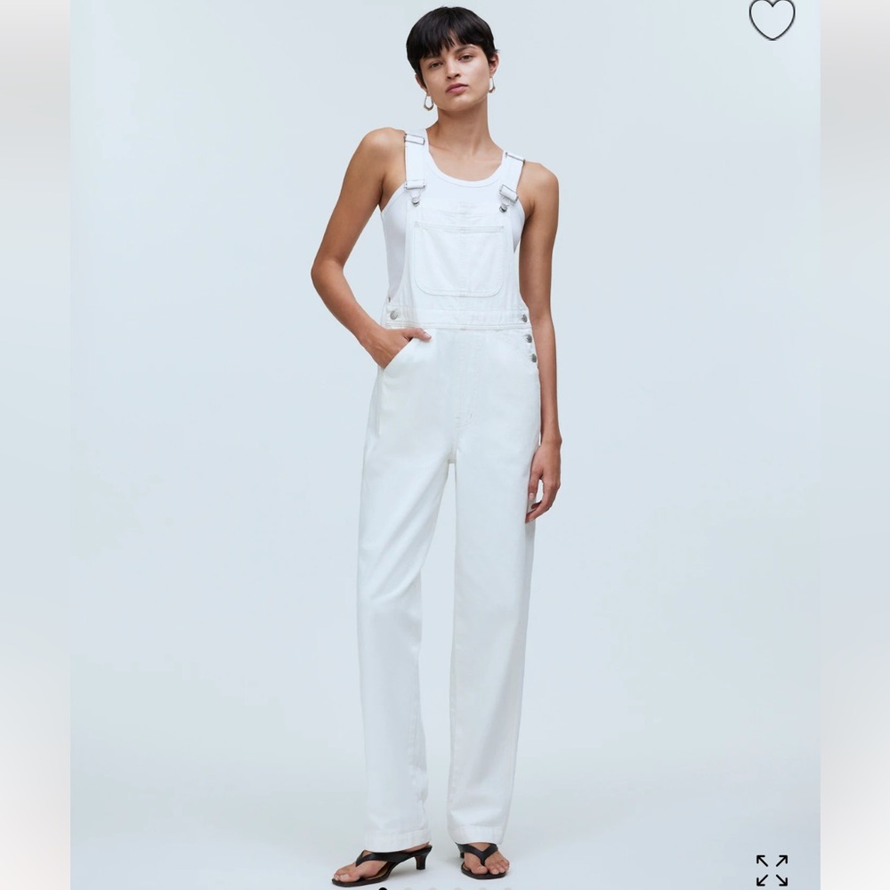 Madewell Denim Oversized Carpenter Overalls